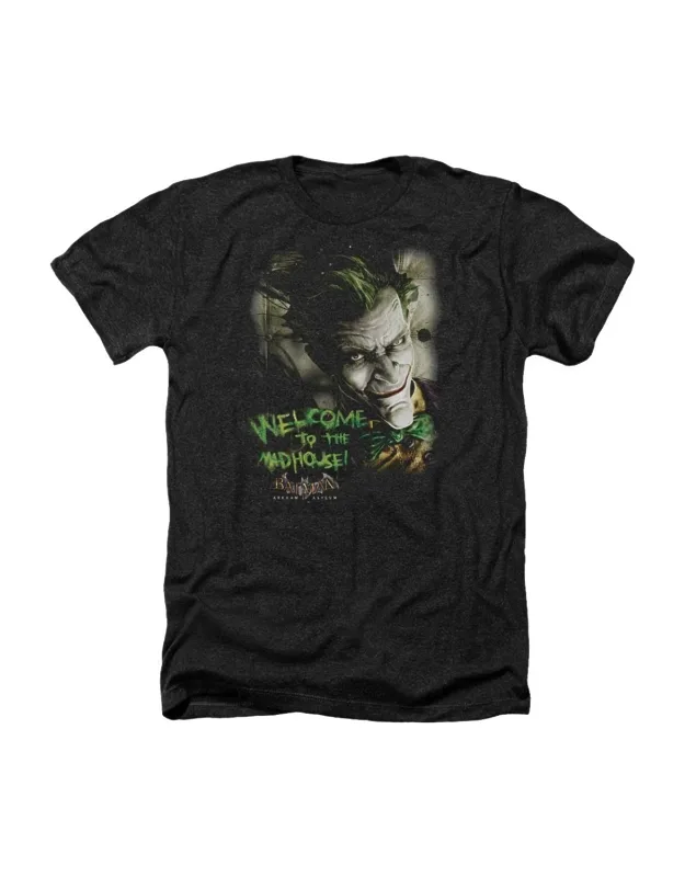 Batman Arkham Asylum Welcome To The Madhouse Tee