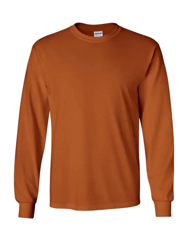 Ultra Cotton Long Sleeve T-shirt - Heavyweight Fabric, Classic Fit