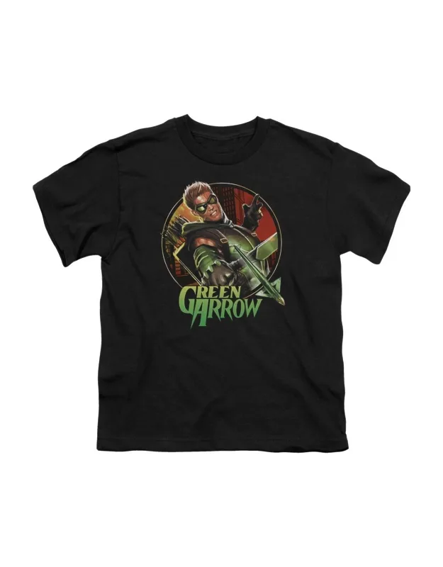Justice League Of America Sunset Archer Short Sleeve Tee - Stylish For Everyday Wear