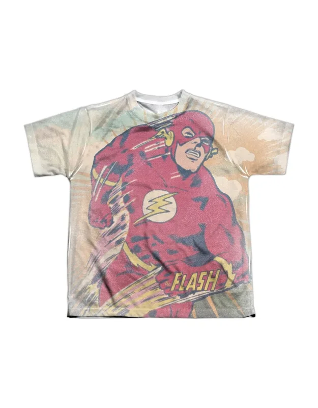Justice League Of America Daytime Run Short Sleeve Poly Crew Tee - Stylish For Everyday Wear
