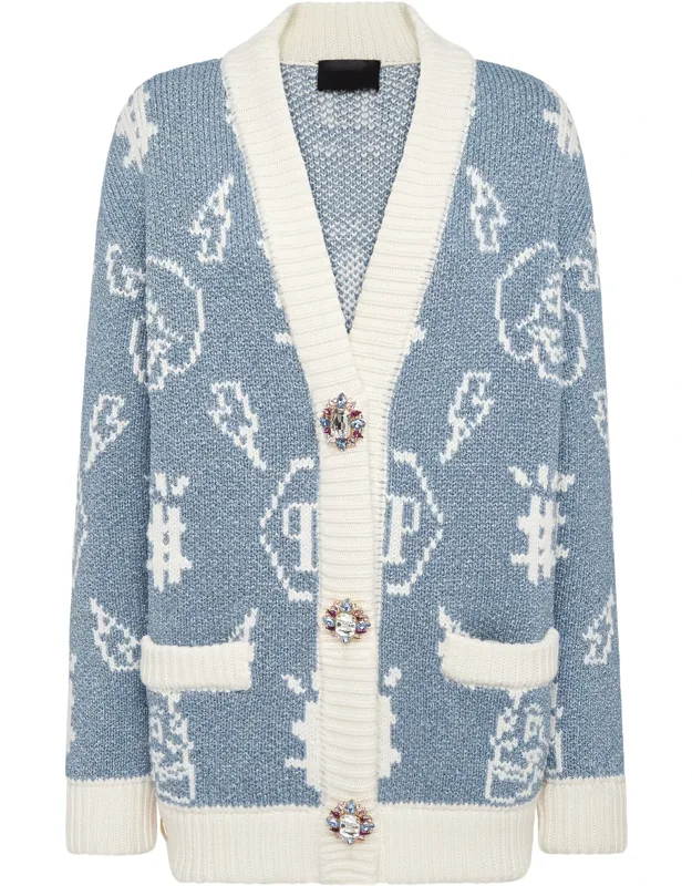 Jacquard Cardigan