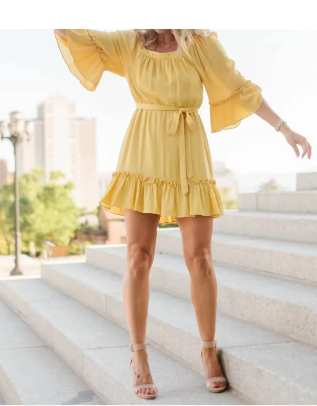 Gauze & Effect Dress