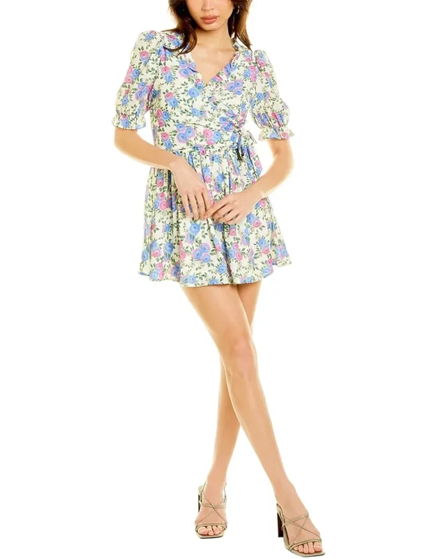 Wrap Mini Dress