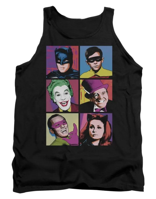 Batman Classic Tv Pop Cast Tank Top