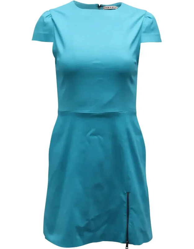 Zipper Detail Dress