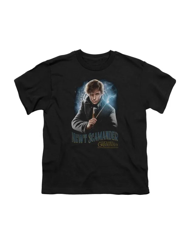 Fantastic Beasts 2 Scamander Monogram Short Sleeve Tee - Stylish For Everyday Wear, 100% Cotton