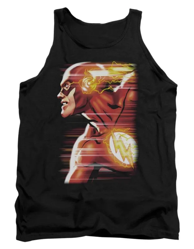 Justice League Of America Speed Head Tank Top