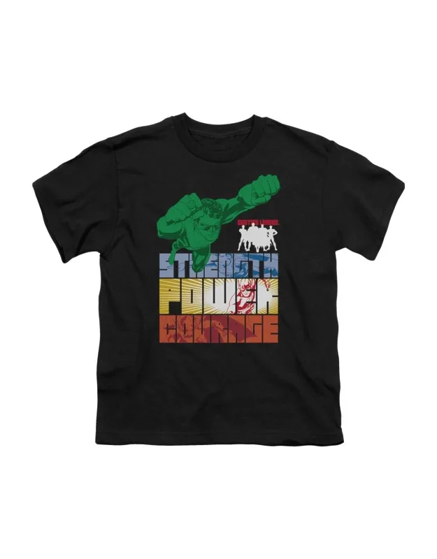 Justice League Of America Heroic Qualities Short Sleeve Tee