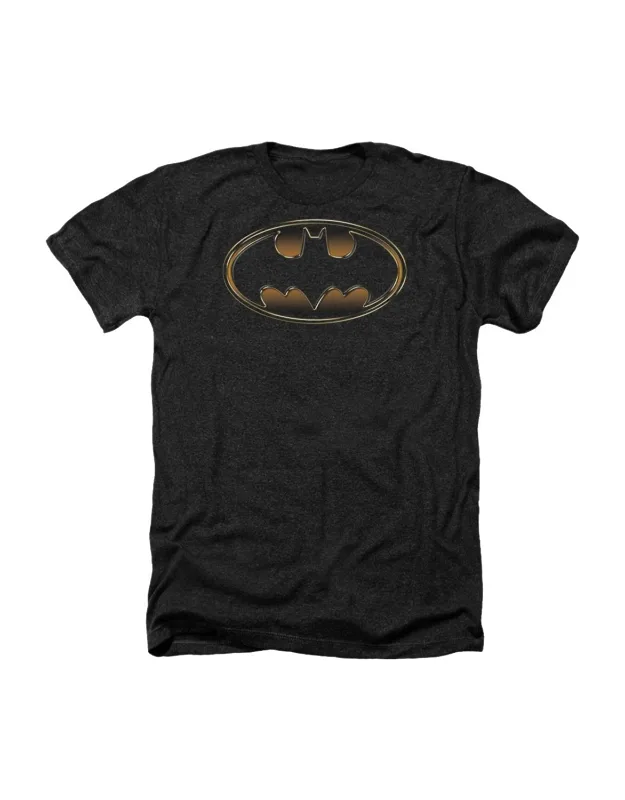 Batman Black & Gold Embossed Tee