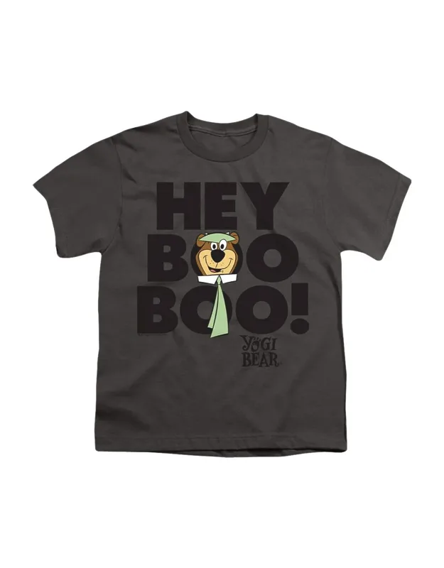 Yogi Bear Hey Boo Boo Stylish Everyday Wear Tee