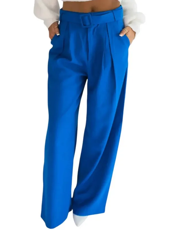 Belted Trousers