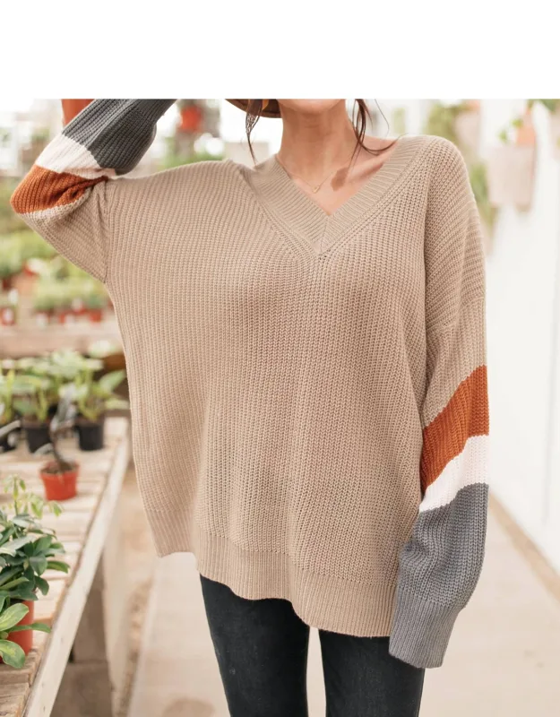 The Edge Of Your Sleeve Sweater