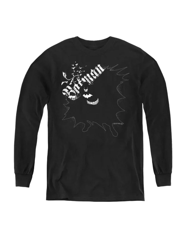 Batman Darkness Long Sleeve Tee