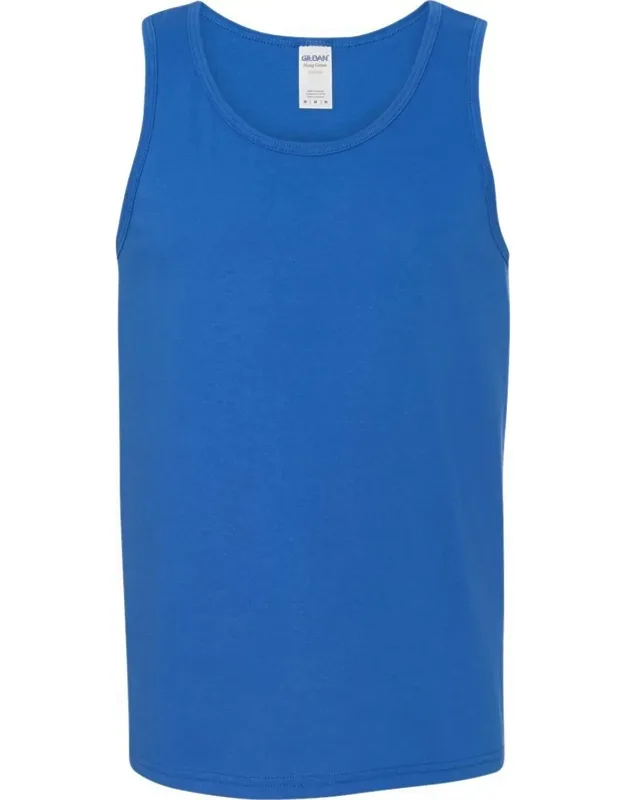 Heavy Cotton Tank Top - Midweight Fabric, Classic Fit