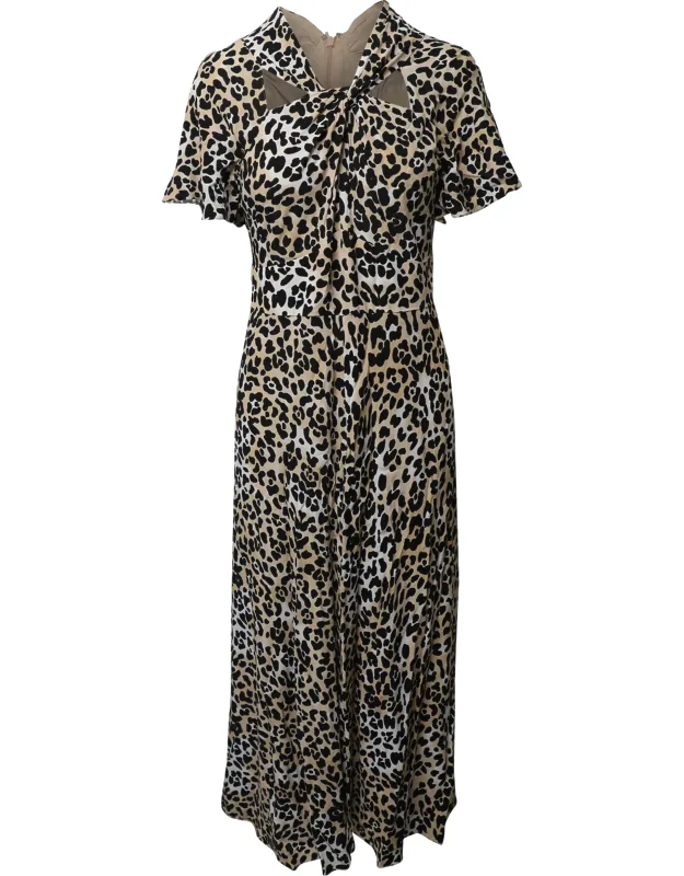 Wild Cat Midi Dress
