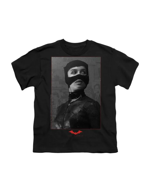 The Batman (2022) Catwoman Worn Portrait T-shirt
