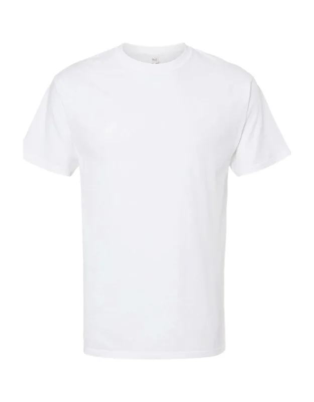 Gold Soft Touch T-shirt, 100% Cotton Preshrunk Jersey, Tear Away Label