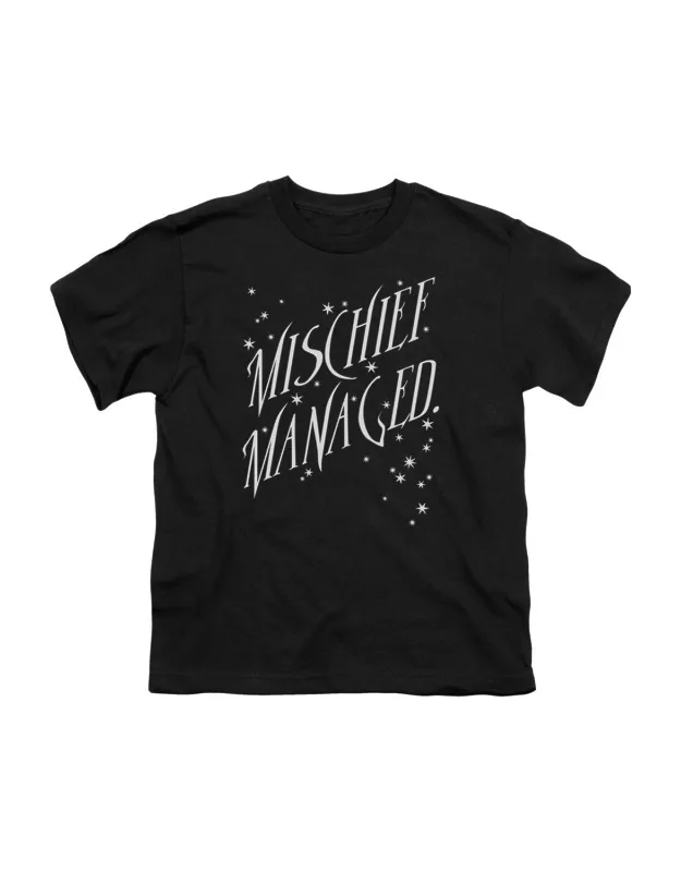Harry Potter Mischief Managed 4 Short Sleeve Youth Tee - Stylish And Great For Everyday Wear