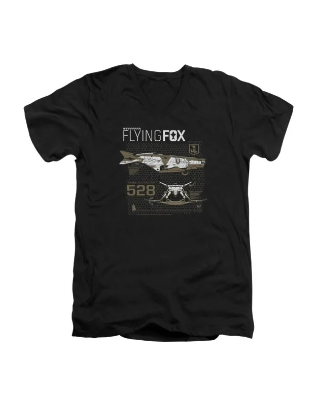 Flying Fox Short Sleeve V Neck Premium Cotton T-shirt