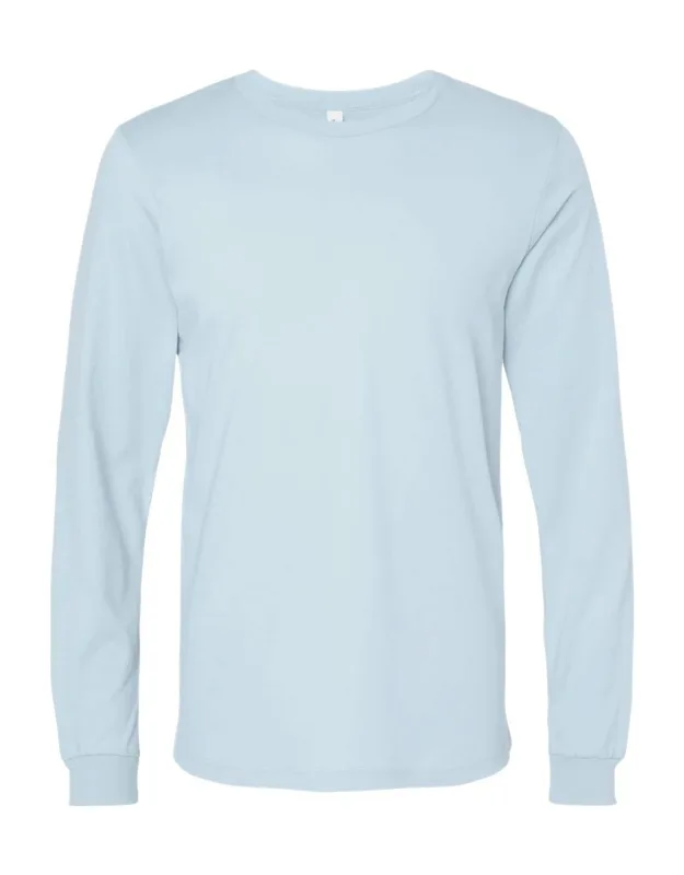 Jersey Long Sleeve Tee, 100% Airlume Combed And Ringspun Cotton, Retail Fit