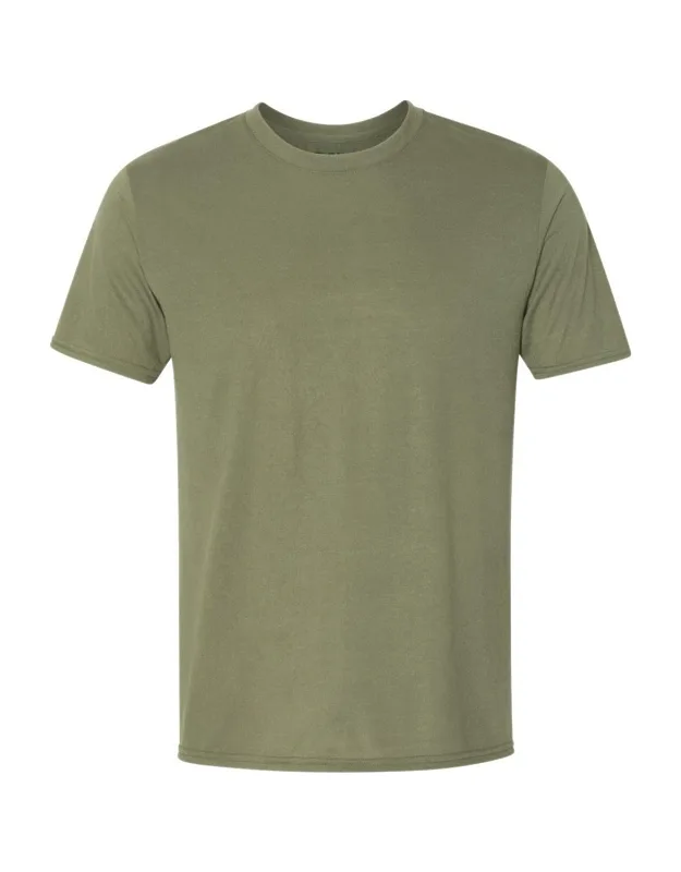 Performance T-shirt With Moisture Management And Odor Control