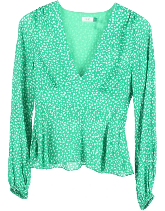 Retro Micro Floral Top