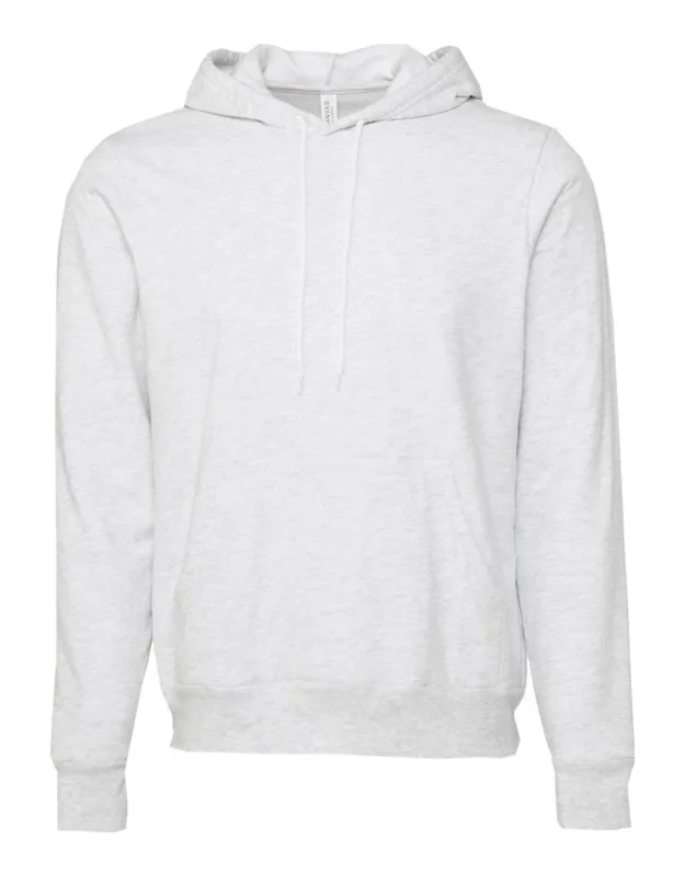 Sponge Fleece Hoodie With Pouch Pocket And Ribbed Cuffs