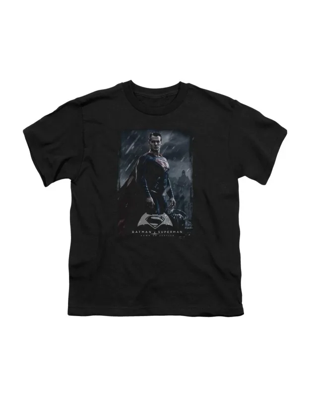 Batman V Superman Supe Poster Short Sleeve Tee - Stylish, Easy