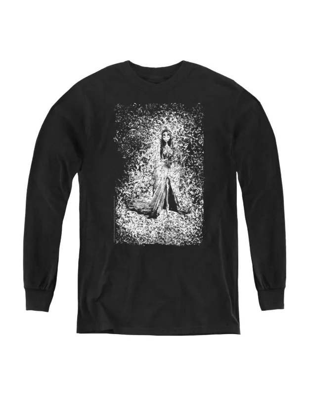 Corpse Bride Bird Dissolve Long Sleeve Tee