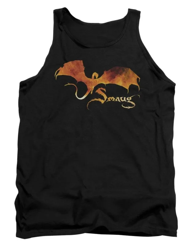 Hobbit Smaug On Fire Tank Top
