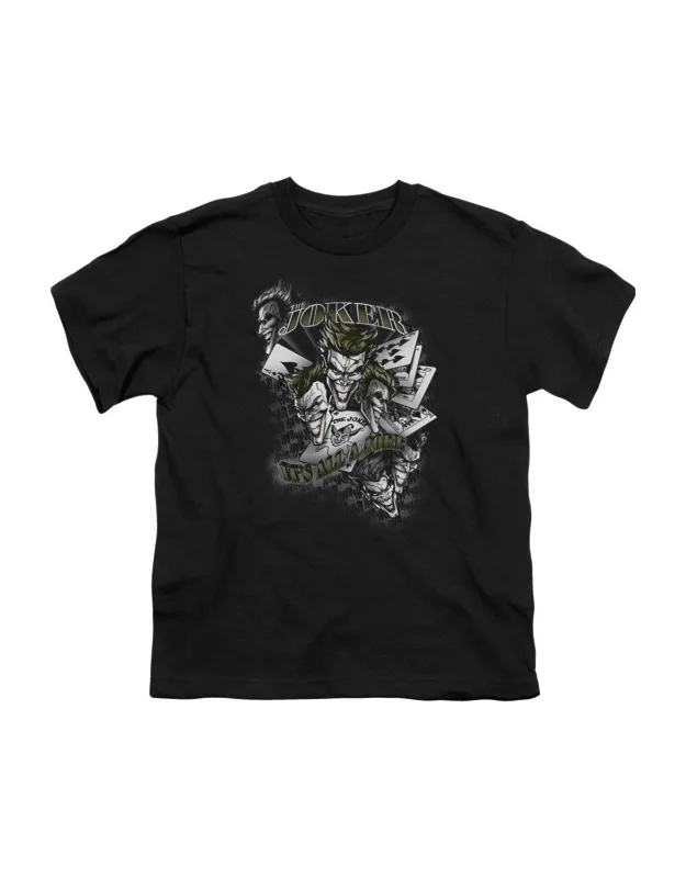 _batman Its All A Joke Short Sleeve Tee / T-shirt Stylish Easy_