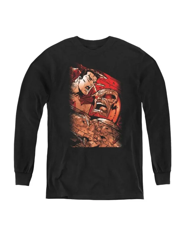 Superman Vs Darkseid Long Sleeve Tee