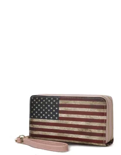 Uriel Vegan Leather Wristlet Wallet
