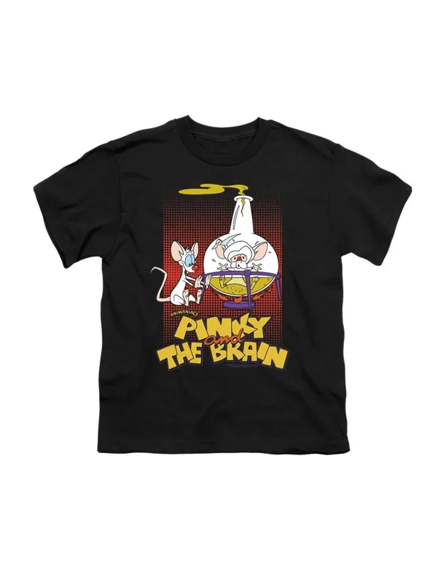 Pinky And The Brain Lab Flask Short Sleeve Tee - Stylish For Everyday Wear