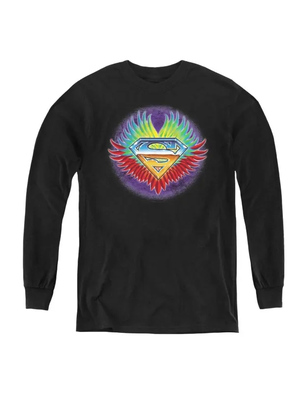 Superman Don't Stop Believing Long Sleeve Tee