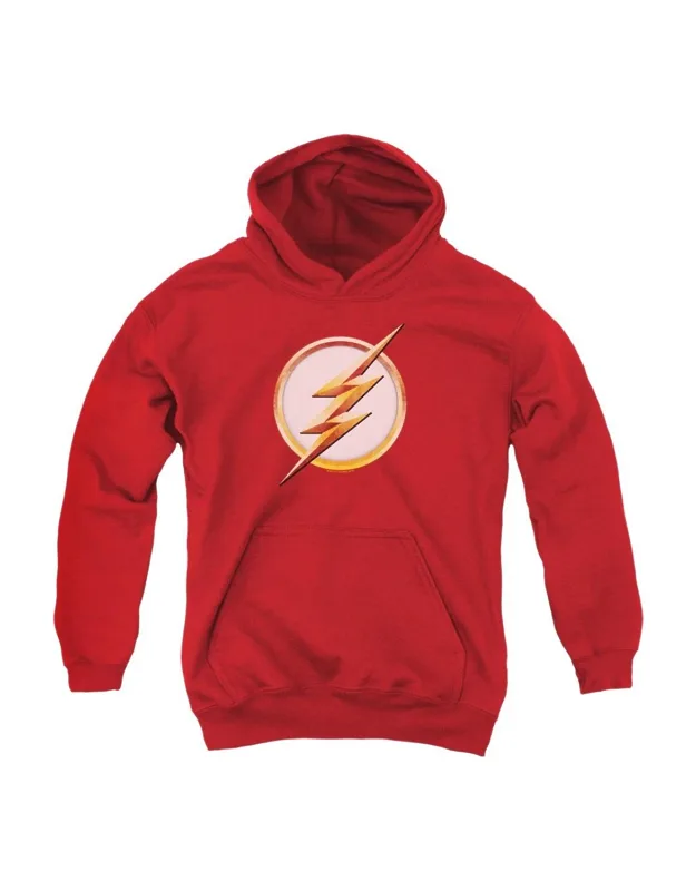 Flash Season 4 Logo Youth Pull Over Hoodie - Stylish And Great For Everyday Wear