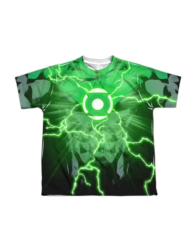 Justice League Of America John Burst Short Sleeve Poly Crew Tee - Stylish For Everyday Wear