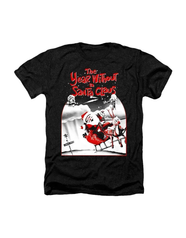 The Year Without A Santa Claus Santa Poster Tee