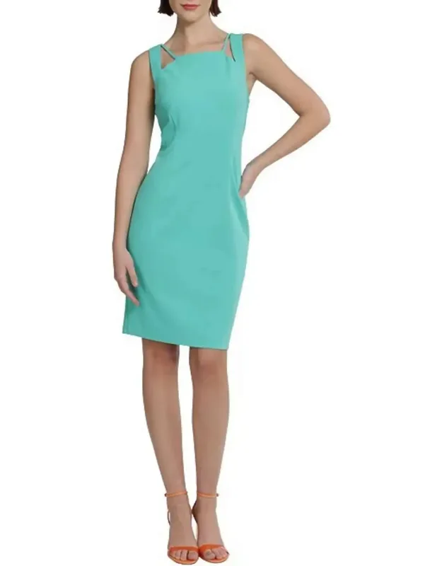 Cut-out Sheath Dress