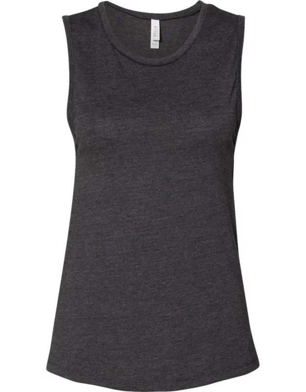 Jersey Muscle Tank - Relaxed Fit, Curved Bottom Hem