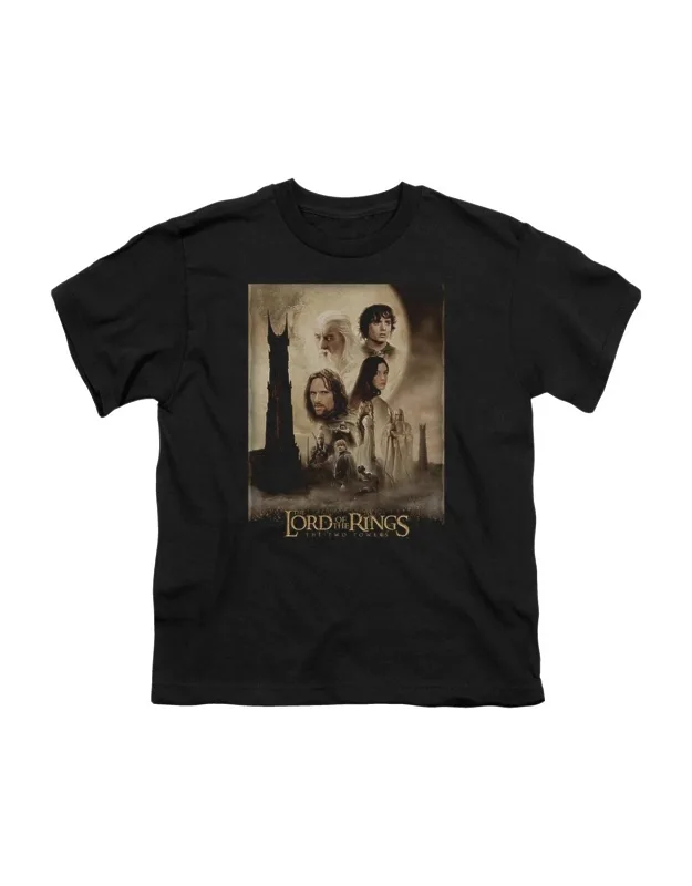 Lord Of The Rings Tt Poster Short Sleeve Youth Tee - Stylish Everyday Wear, 100% Cotton