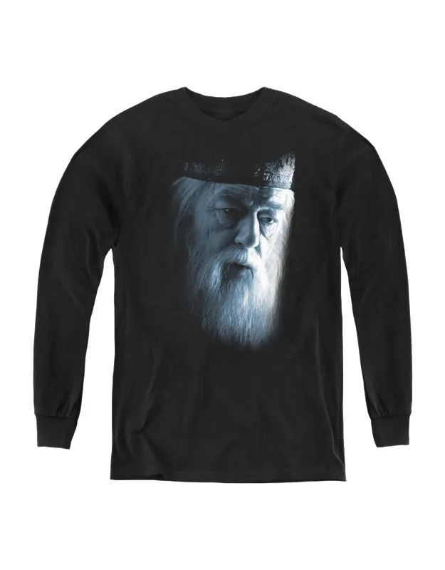 Dumbledore Face Long Sleeve Tee
