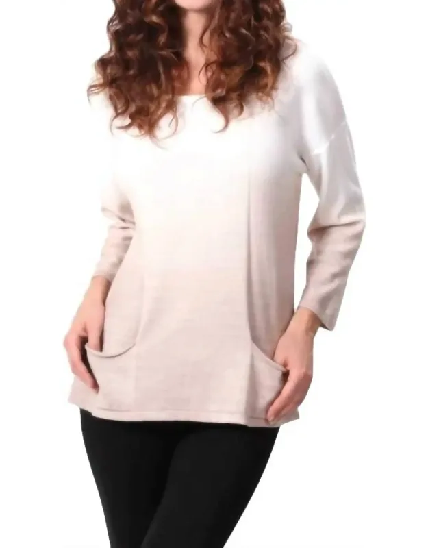 Ombre Pocket Top