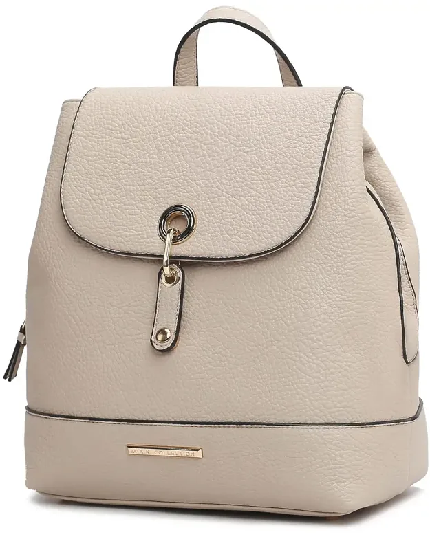 Laura Vegan Leather Fashion Travel Backpack Purse