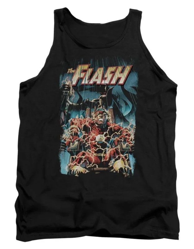 Justice League Of America Electric Chair Tank Top