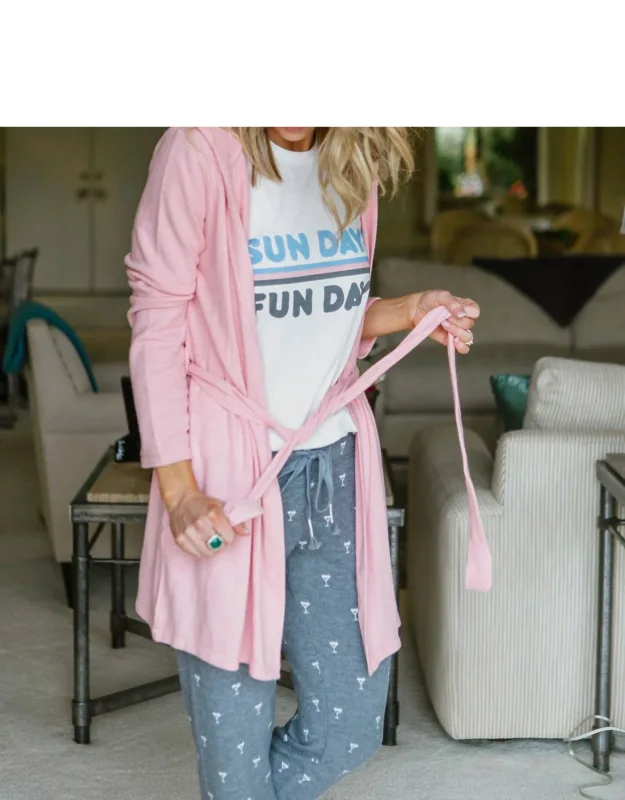 Peachy Party Robe