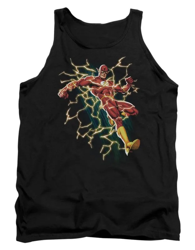 Justice League Of America Electric Death Tank Top