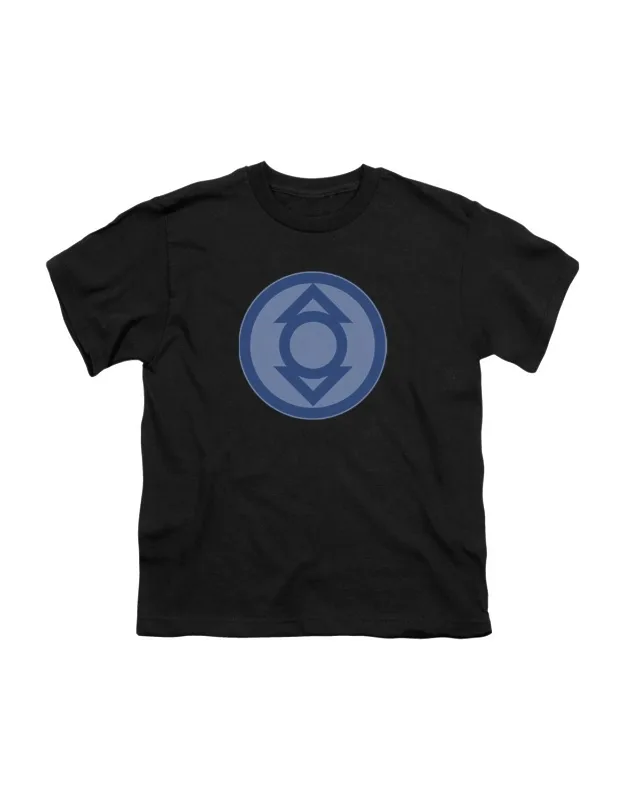 Green Lantern Indigo Symbol Short Sleeve Tee - Stylish For Everyday Wear, 100% Cotton
