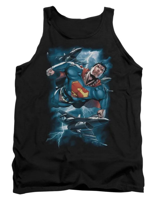 Superman Stormy Flight Tank Top