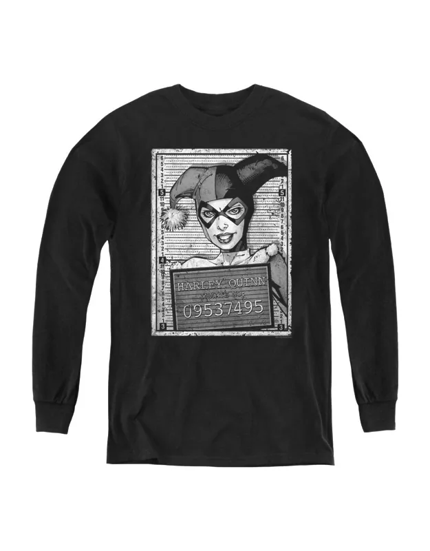 Batman Harley Inmate Long Sleeve Tee